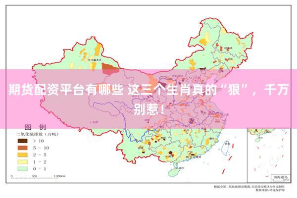 期货配资平台有哪些 这三个生肖真的“狠”，千万别惹！