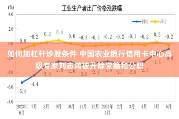 如何加杠杆炒股条件 中国农业银行信用卡中心高级专家刘志鸿被开除党籍和公职