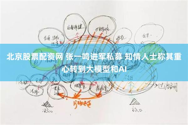 北京股票配资网 张一鸣进军私募 知情人士称其重心转到大模型和AI