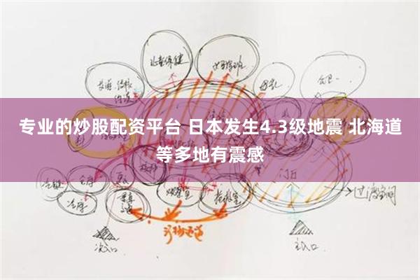 专业的炒股配资平台 日本发生4.3级地震 北海道等多地有震感